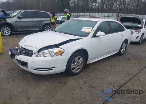 2011 Chevrolet Impala Police из США, поврежденный, VIN 2G1WD5EM1B1264545